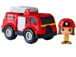 FLEK - CAMION DE POMPIER AVEC FIGURINE KIM